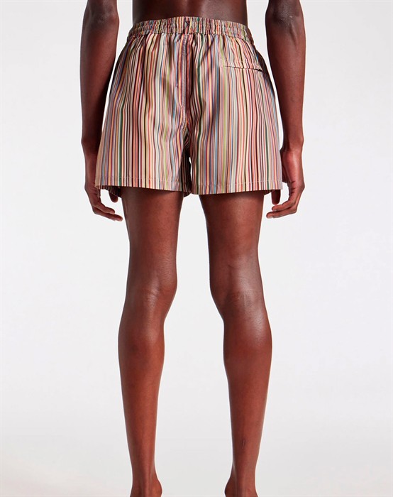 Signature Stripe Badeshorts
